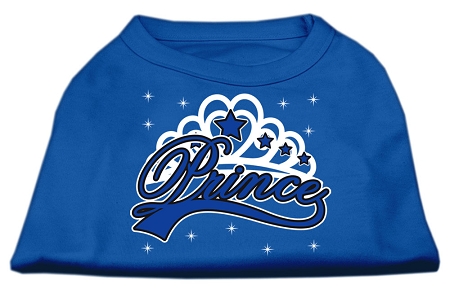 I'm a Prince Screen Print Shirts Blue XS